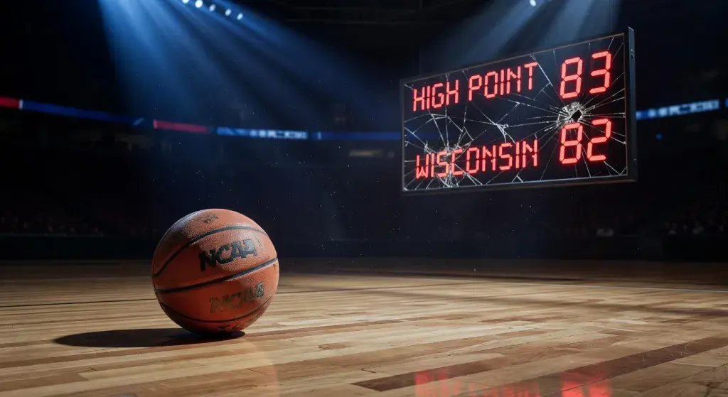High Point beats Wisconsin 83-82 in first-round upset of 2026 NCAA men's tournament