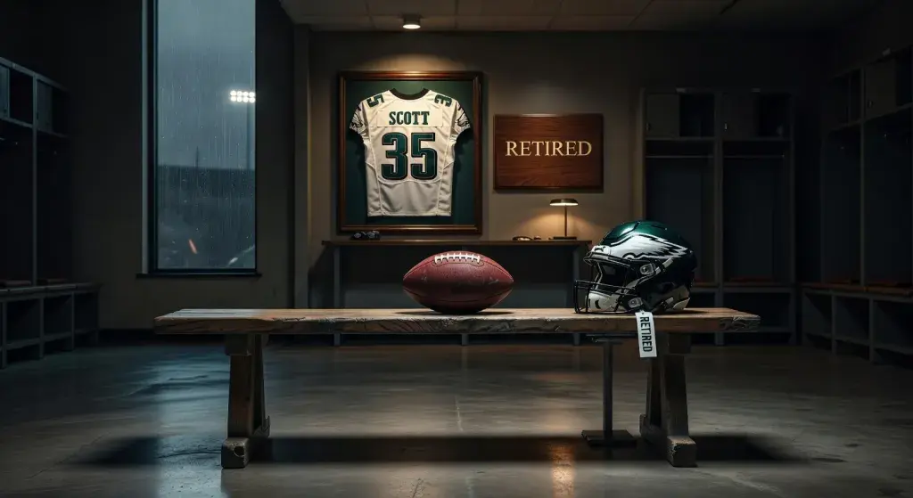 Eagles running back Boston Scott announces retirement from NFL