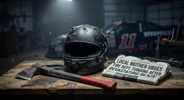 Mother of NASCAR driver Denny Hamlin calls for increased fire department funding after fatal house fire